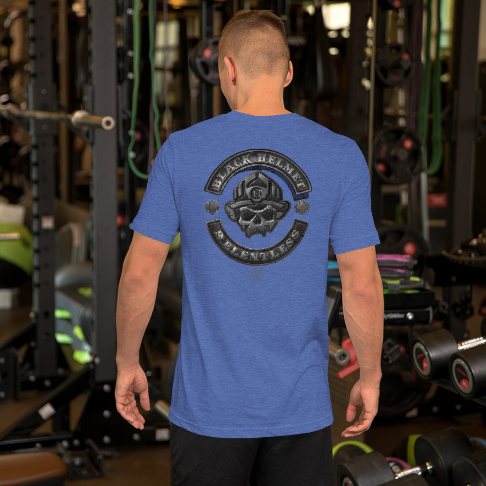 Black Helmet Relentless Biker Premium Tee