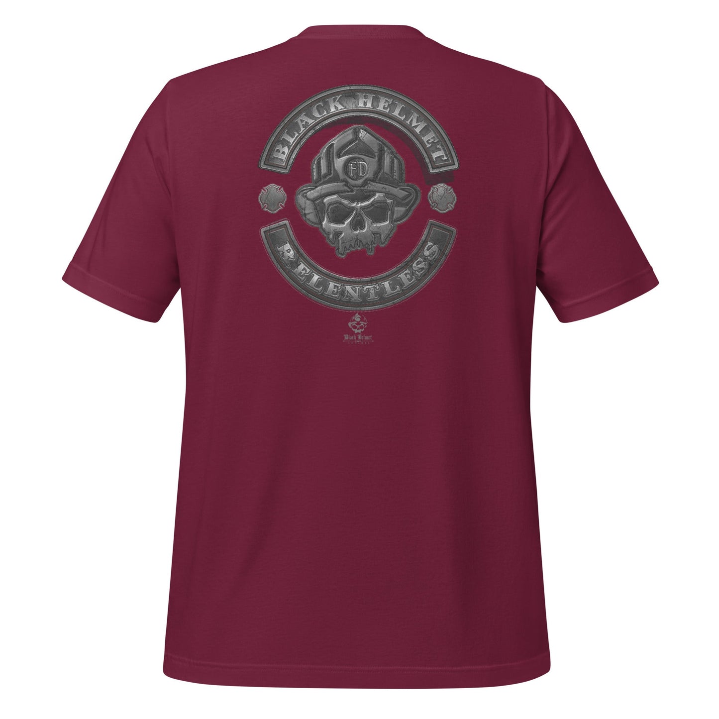 Black Helmet Relentless Biker Premium Tee