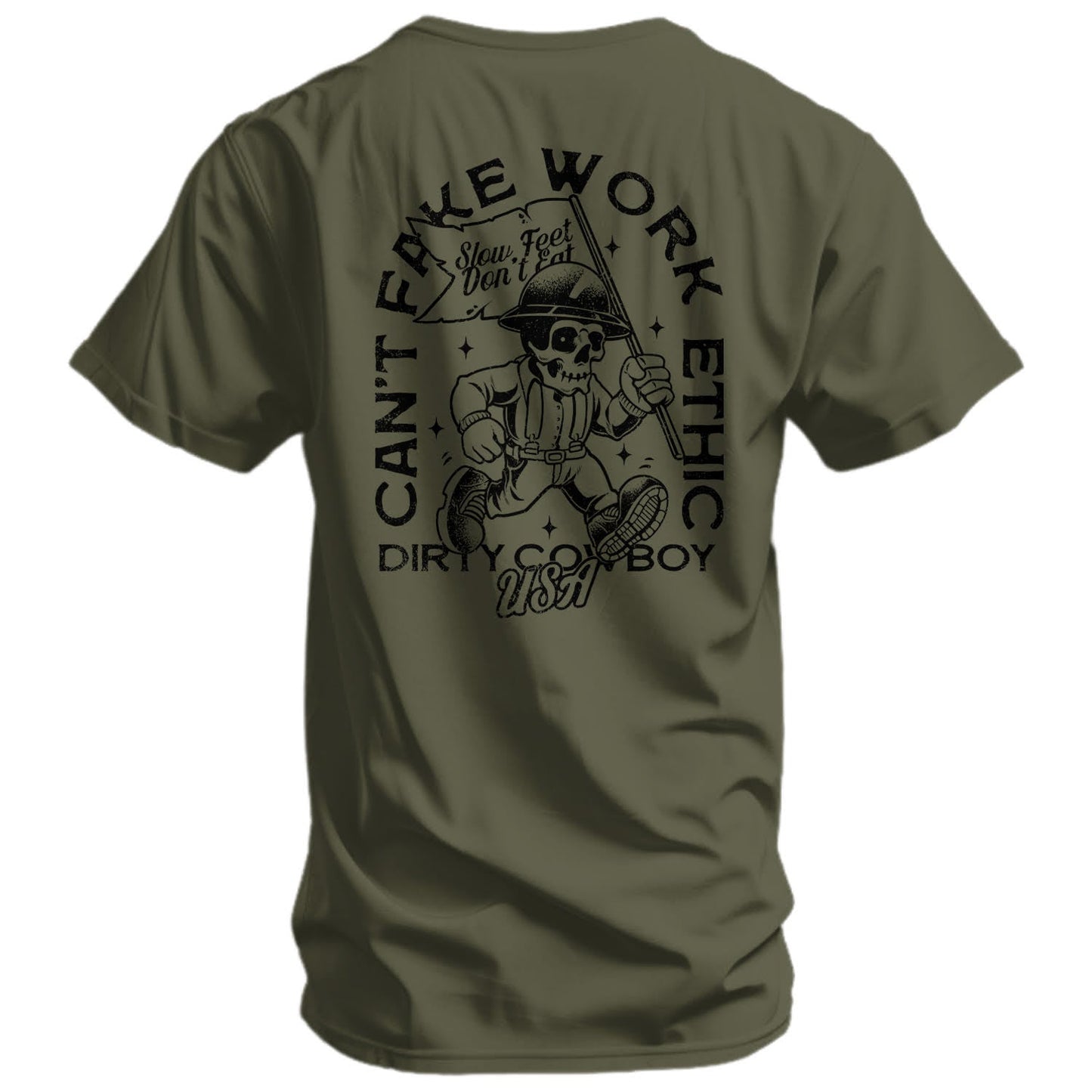 Can't Fake Work Ethic Men's T-Shirt