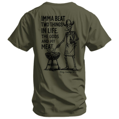 Imma Beat Two Things In Life Men's T-Shirt