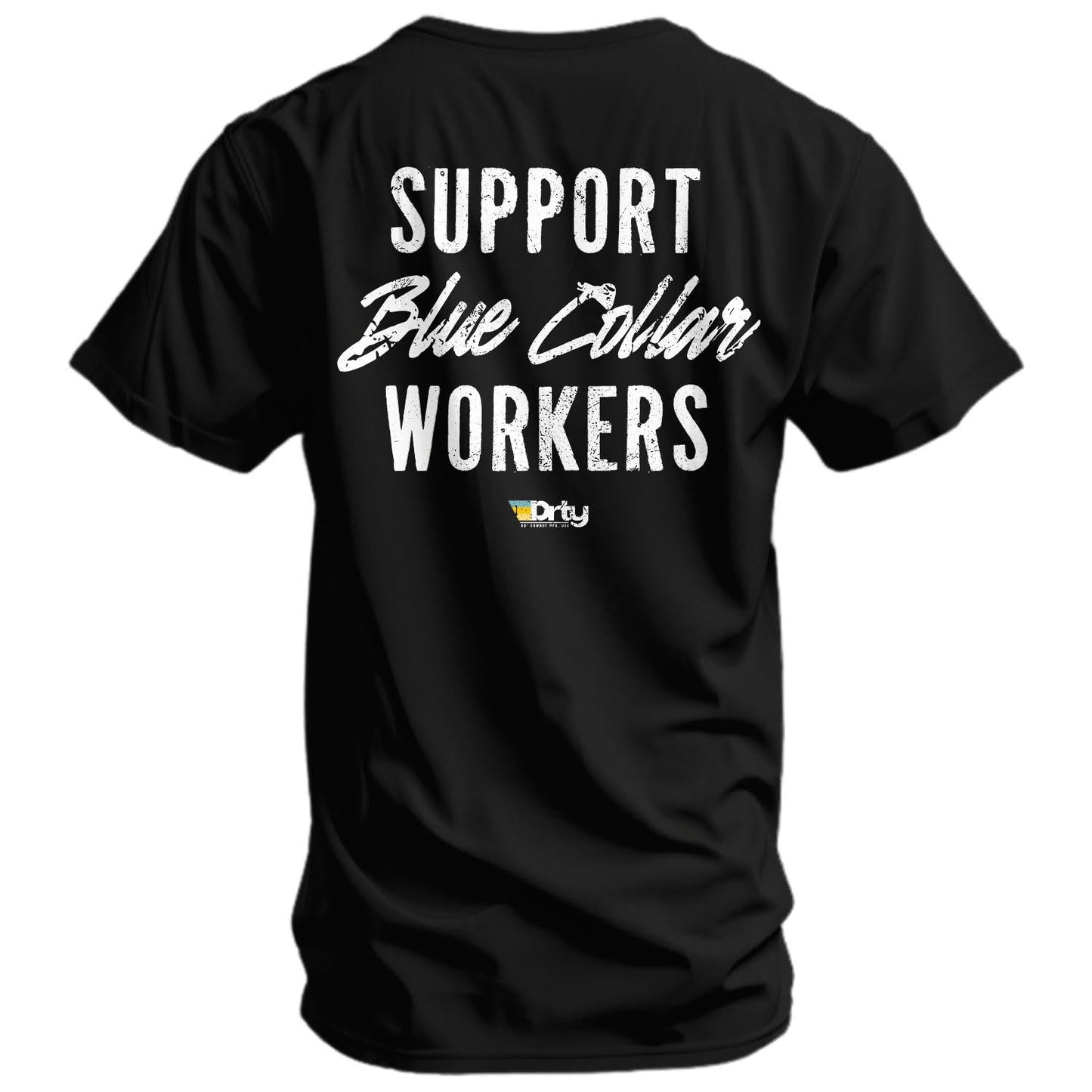Support Blue Collar Workers Men's T-Shirt