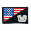 Load image into Gallery viewer, Warrant Officer - USA Flag - 2.25x3.5 Patch
