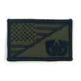 Load image into Gallery viewer, Warrant Officer - USA Flag - 2.25x3.5 Patch
