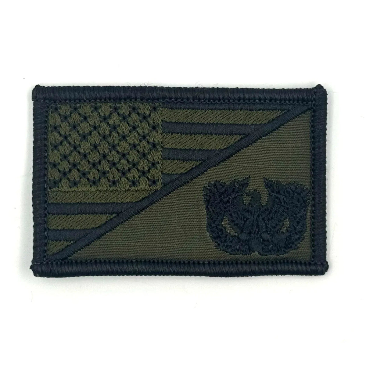 Warrant Officer - USA Flag - 2.25x3.5 Patch