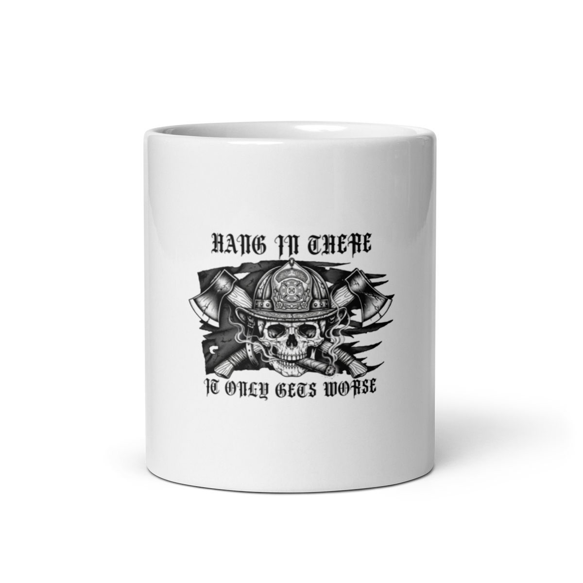 IT ONLY GETS WORSE MUG