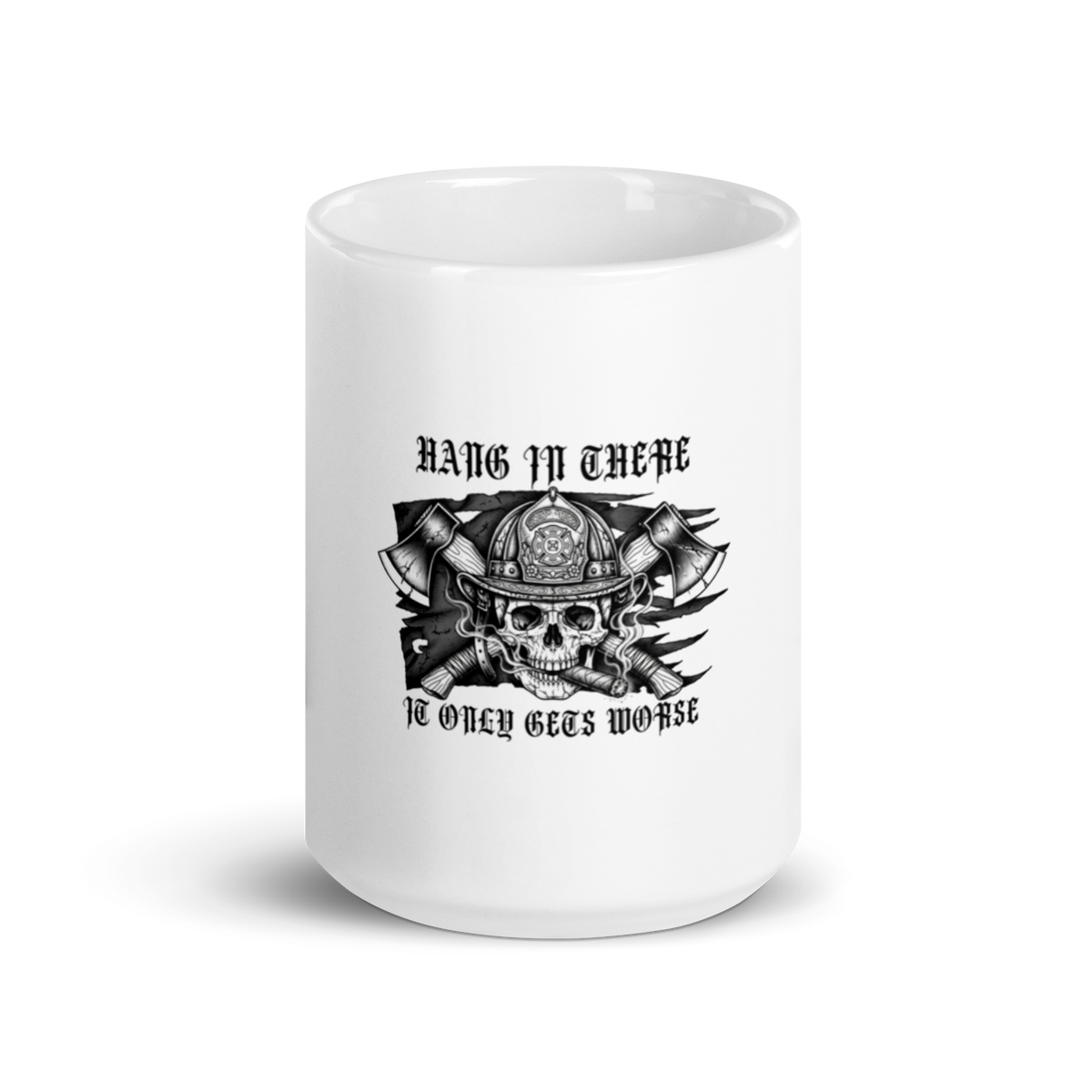 IT ONLY GETS WORSE MUG