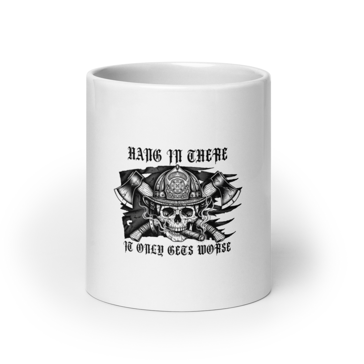 IT ONLY GETS WORSE MUG