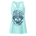 Load image into Gallery viewer, Bomberos Dusk To Dawn Fitted Racerback Tank
